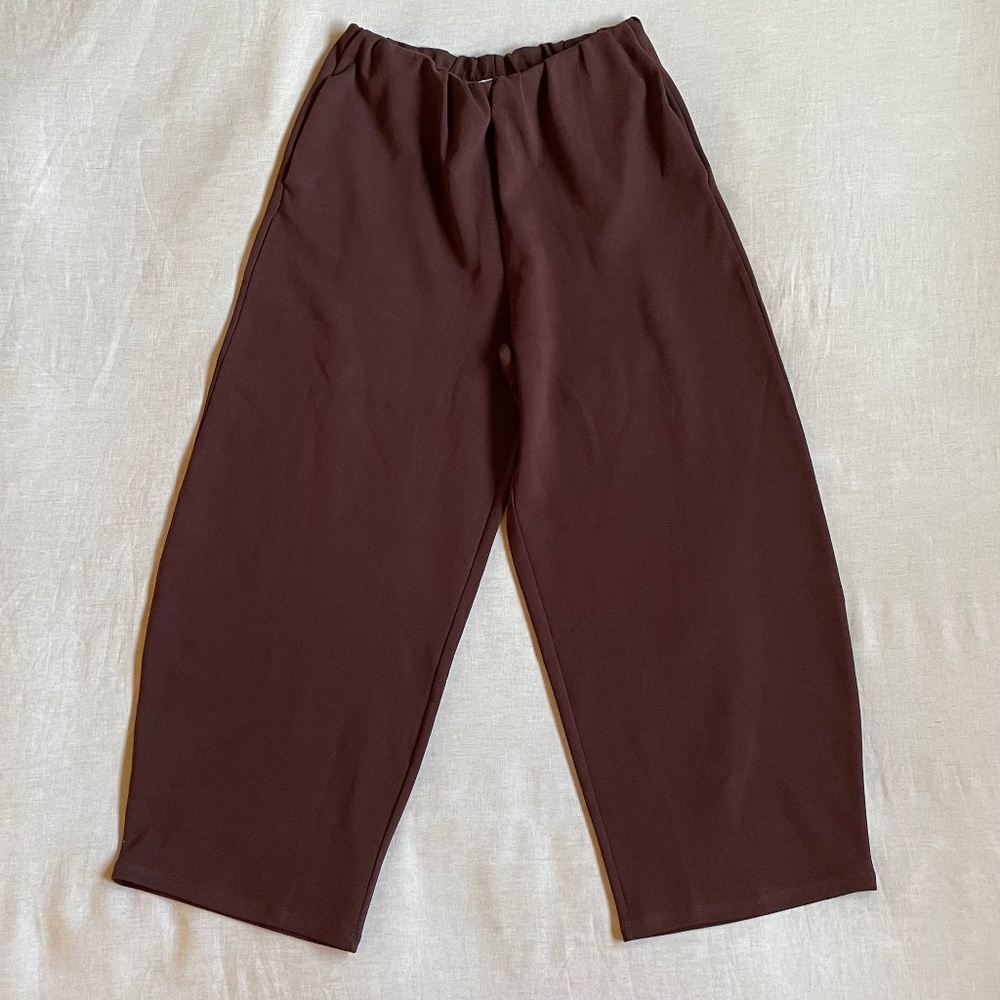Zara Brown Wide Leg Pants